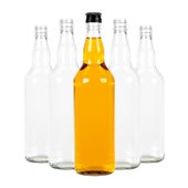 Zestaw 10 sztuk butelka MONOPOLOWA 700 ml na bimber wódkę z zakrętkami