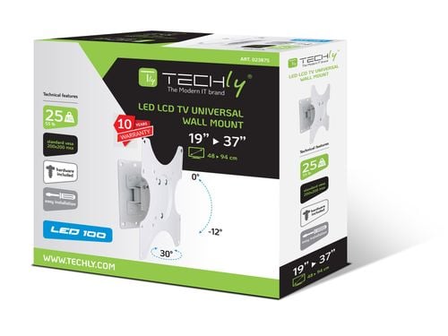 Uchwyt ścienny Techly 19"-37", 25kg obrotowy na Arena.pl