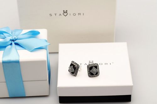 Srebrne kolczyki Staviori na Arena.pl