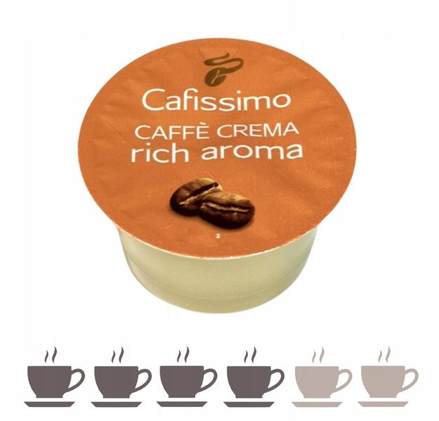 TCHIBO CAFISSIMO CAFFE CREMA VOLLMUNDIG 96kapsułki zdjęcie 4
