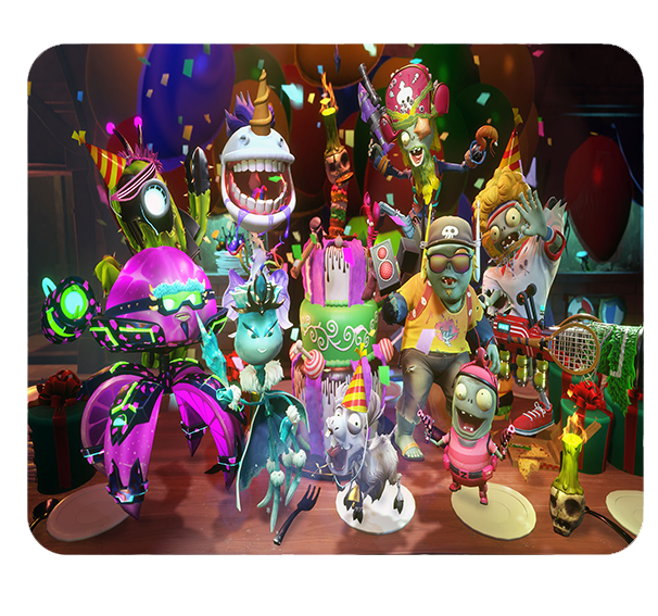 Podkładka pod myszkę Plants vs Zombie zdjęcie 1