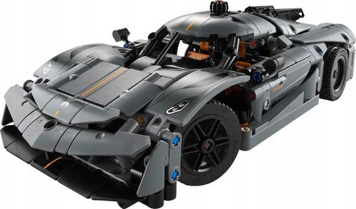 LEGO Technic 42173 Szary hipersamochód Koenigsegg Jesko Absolut na Arena.pl