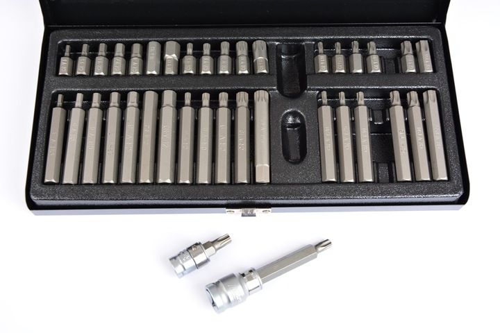 ZESTAW BITÓW KOŃCÓWKI IMBUS TORX SPLINE 40el FARYS zdjęcie 10