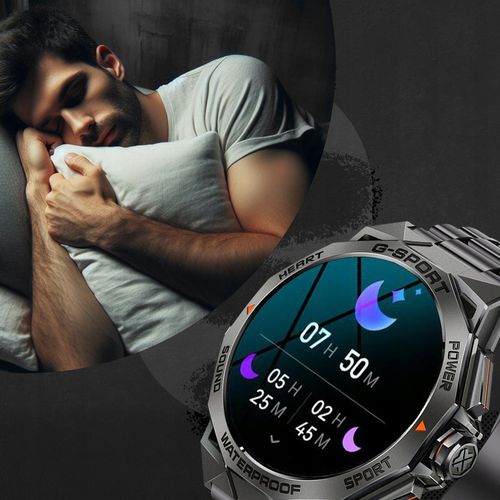 SMARTWATCH ZEGAREK MĘSKI MENU PL SPORT PULS ROZMOWY SMART WATCH na Arena.pl