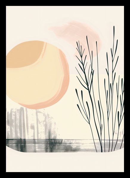 Plakat 42x59,4cm Pastelowy Wschód zdjęcie 2