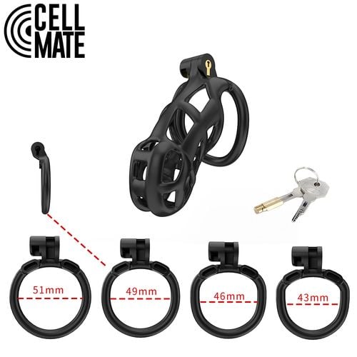 pas cnoty guardian chastity cage black size 3 cellmate na Arena.pl