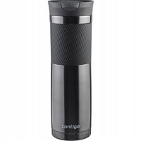 KUBEK TERMICZNY CONTIGO BYRON 720ML GUNMETAL - BLOKADA POKRYWY - BEZ BPA
