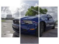 70 90CM OBRAZ 3 ELEM MUSTANG BRETT LEVIN ŚCIENNY PŁÓTNO