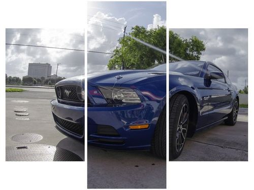 70 90CM OBRAZ 3 ELEM MUSTANG BRETT LEVIN ŚCIENNY PŁÓTNO na Arena.pl