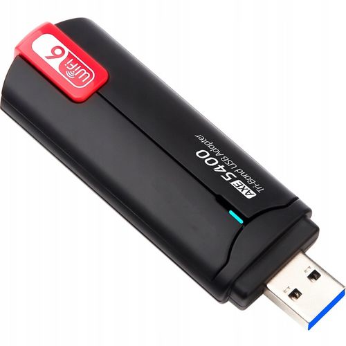 AXE5400 GIGABIT ANTENY KARTA SIECIOWA ADAPTER WiFi6E TRIBAND 5GHz 6GHz WPA3 na Arena.pl
