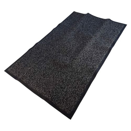 Wycieraczka 50x80cm czarno szara na Arena.pl