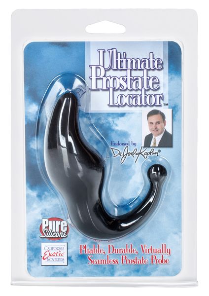 masażer prostaty silikonowy calexotics 9 cm czarny zdjęcie 1