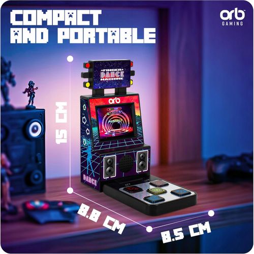przenośna mini konsola orb retro mini fingerdance arcade machine na Arena.pl