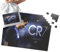 PUZZLE - Cristiano Ronaldo WZORY DLA MAŁEGO PIŁKARZA 192el + WORECZEK