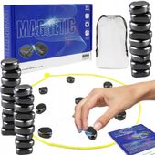 Magnetyczne kamienie kamyczki edukacyjna strategiczna gra szachy zestaw