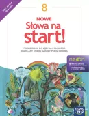 NOWE Słowa na start! NEON Język polski Podręcznik Klasa 8 2024-2026