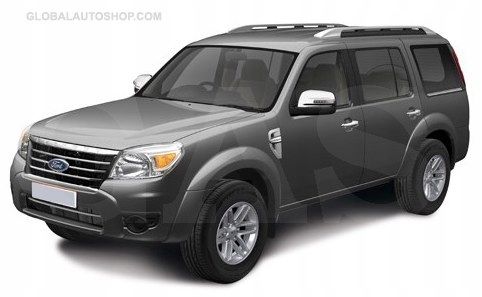 FORD EVEREST - Listwy CHROM na drzwi boczne dekoracyjne chromowane na Arena.pl