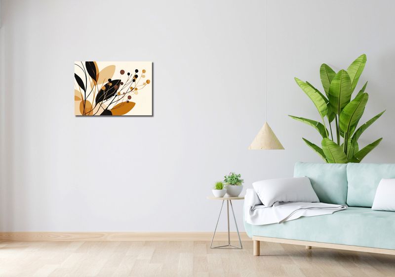 Obraz 60x40cm Jesienne Sylwety zdjęcie 2