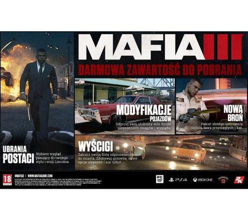 Mafia III DELUXE EDITION PL (nowa) na Arena.pl
