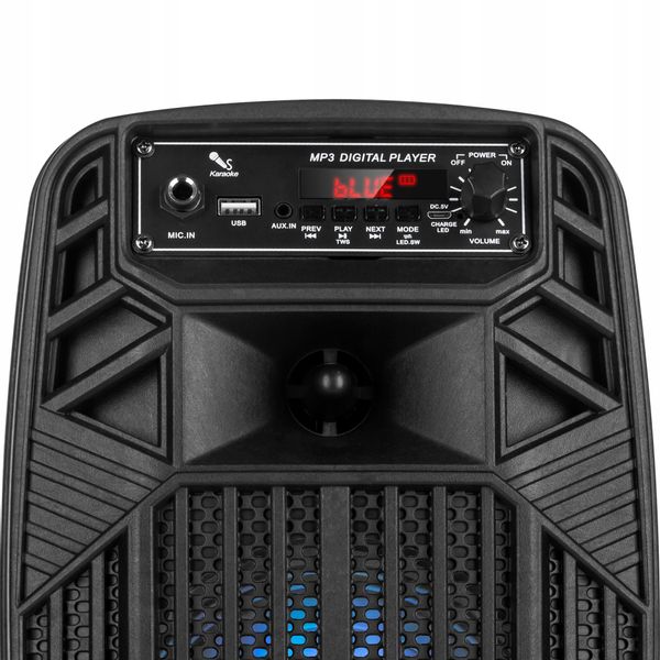 Głośnik Bluetooth TWS USB SD AUX FM Karaoke zdjęcie 10