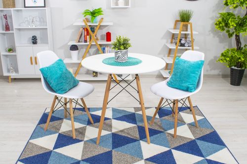 Stół TODI Okrągły 80cm - biały na Arena.pl