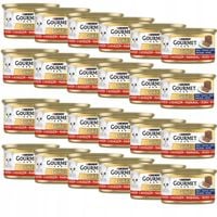 Purina Gourmet Gold Karma dla kotów mus z wołowiną 85 g x 24 sztuk