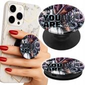 Uchwyt do telefonu Popsocket na palce/stojak KOBIECE WZORY YOU ARE