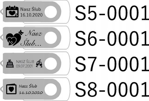 Pendrive 64 GB USB 2.0 pudełko + GRAWER ŚLUBNY na Arena.pl