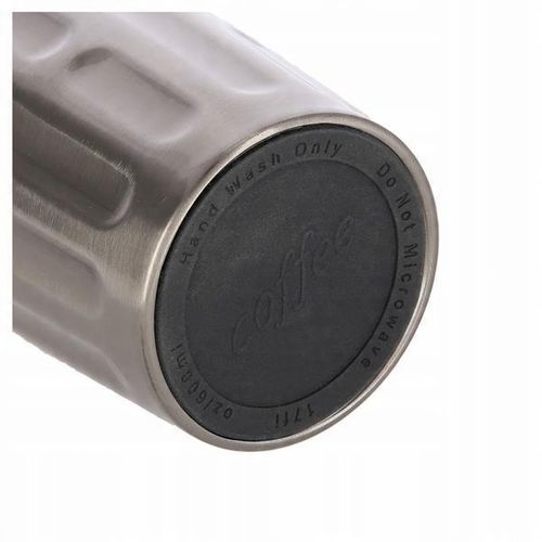 Turystyczny KUBEK TERMICZNY na wyjazdy 420ml silve na Arena.pl