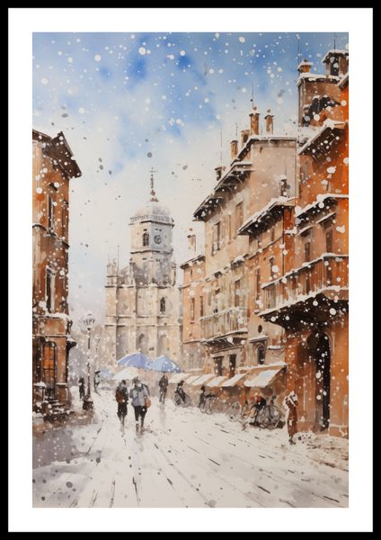 Plakat 40x60cm Urok Starych Miast zdjęcie 3