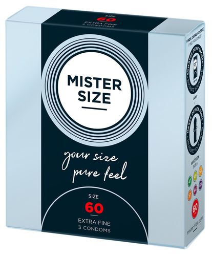Mister Size 60Mm Pack Of 3 na Arena.pl