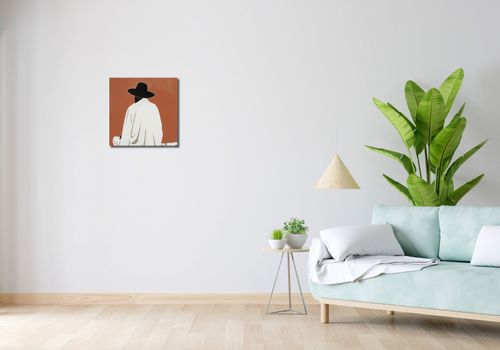 Obraz 40x40cm Rozmyślania w Oddali na Arena.pl