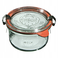 WECK słoiki szklane z pokrywką na domowe weki 165ml - 12szt