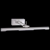 Kinkiet LAMPA ścienna TECHNIC 966/2G9 SAT.N Italux klasyczna OPRAWA metalowa listwa nad obraz galeryjka nikiel