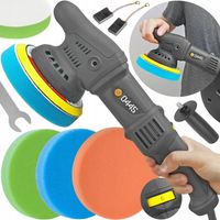 POLERKA SAMOCHODOWA MIMOŚRODOWA OSCYLACYJNA Z REGULACJĄ + GĄBKI MP0445