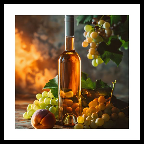 Plakat 30x30cm Bursztynowe Wino zdjęcie 3