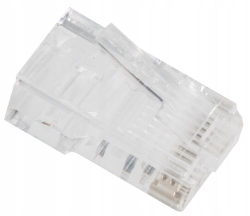 100 SZT. KOŃCÓWKI WTYK WTYKI RJ45 8P8C UTP KAT.5E CAT.5E LINKA DRUT LANBERG na Arena.pl