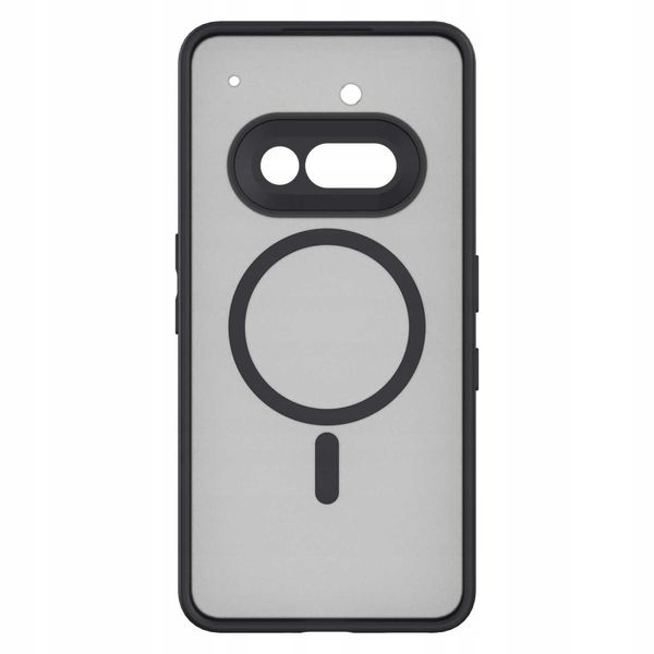 Spacecase Hybrid Mag Nothing Phone 3A Black zdjęcie 10