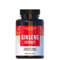 Żeń-szeń Koreański Panax Ginseng Libido Pamięć Energia Witalność 60 kaps.