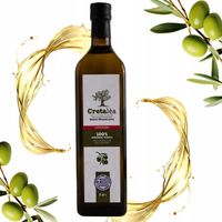 Oliwa z Oliwek Extra Virgin 1L Grecka NIEFILTROWANA Data 03/2027