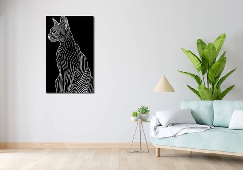 Obraz 60x100cm Minimalny Kontur na Arena.pl