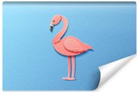 Fototapeta Ścienna Do Pokoju Dzieci FLAMING Ptak Abstrakcja 180cm x 120cm