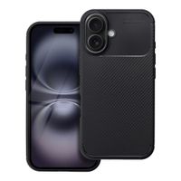 Futerał CARBON PREMIUM do IPHONE 16 czarny