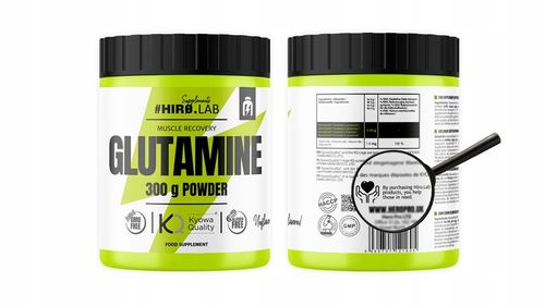 GLUTAMINA AMINOKWASY GLUTAMINE 300 g AMINO L-GLUTAMINA L-GLUTAMINE hiro na Arena.pl