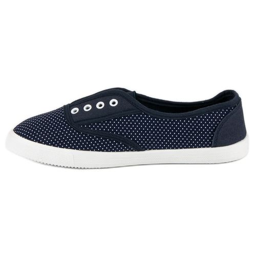 Wsuwane trampki w grochy r.39 na Arena.pl
