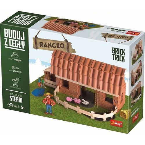 Brick Trick Buduj Z Cegły Ranczo na Arena.pl