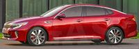 KIA OPTIMA SEDAN - Listwy CHROM na drzwi boczne dekoracyjne chromowane