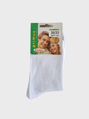 SKARPETY PRIMUS GŁADKIE 564 34-37 biały na Arena.pl