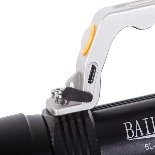 Latarka szperacz bailong policyjna cree xm-l3-u3 ze światłem bocznym na Arena.pl