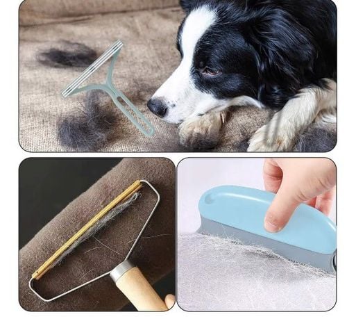 Szczotka ściągaczka do usuwania sierści zestaw na Arena.pl